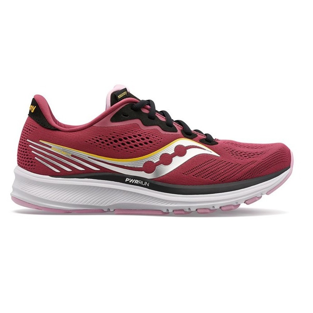 Saucony® (Women's 7.5 M) Ride™ 14 Running Shoes in Quartz/Viszigold - $130